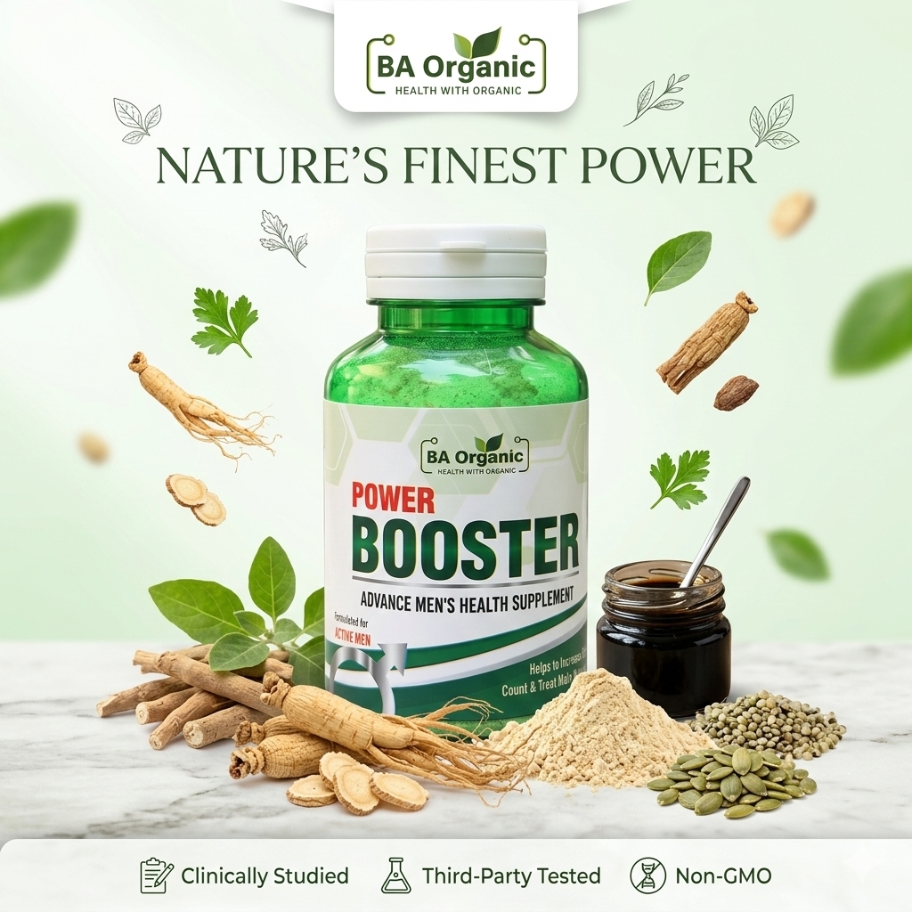 Power Booster for Men – Energy & Stamina Supplement